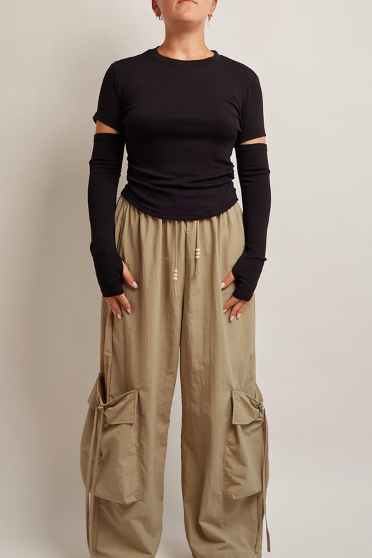 Detachable Sleeve Top