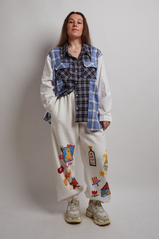 Two Tone Checkered Shirt