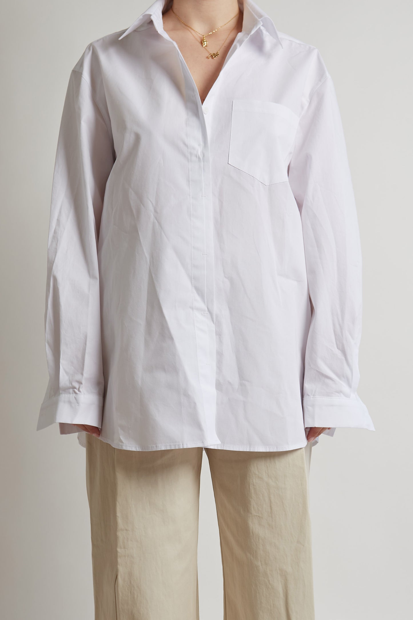 Oversized Cotton Shirt