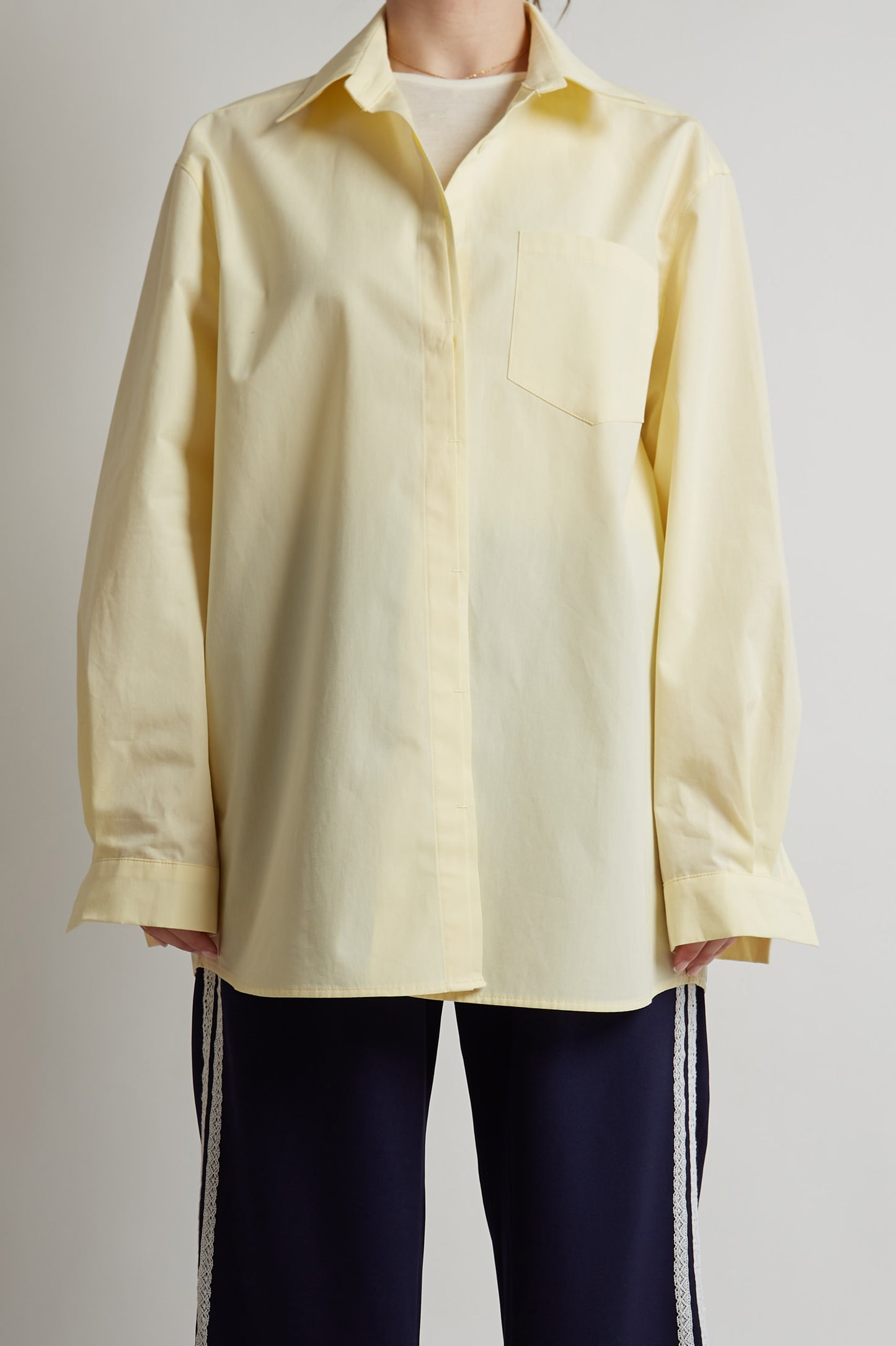 Oversized Cotton Shirt