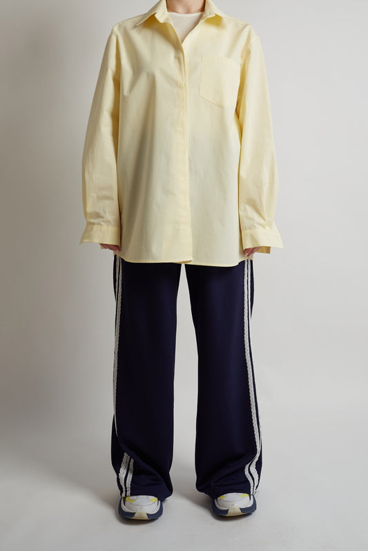 Oversized katoenen overhemd