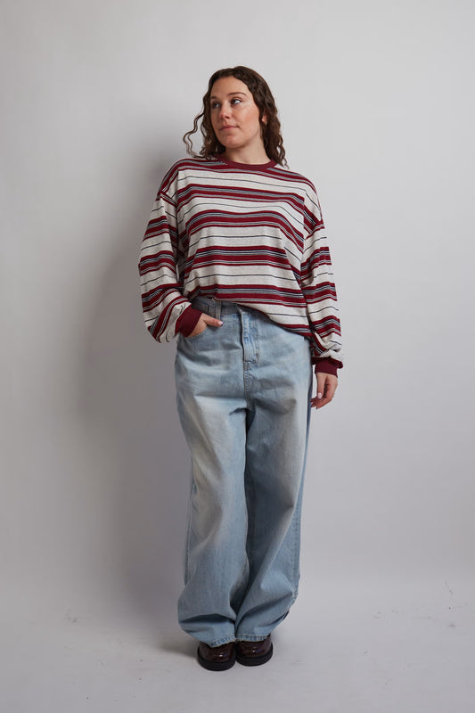 Red Striped Long Sleeve