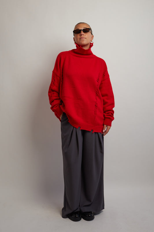 Charcoal Loose Fitted Pants