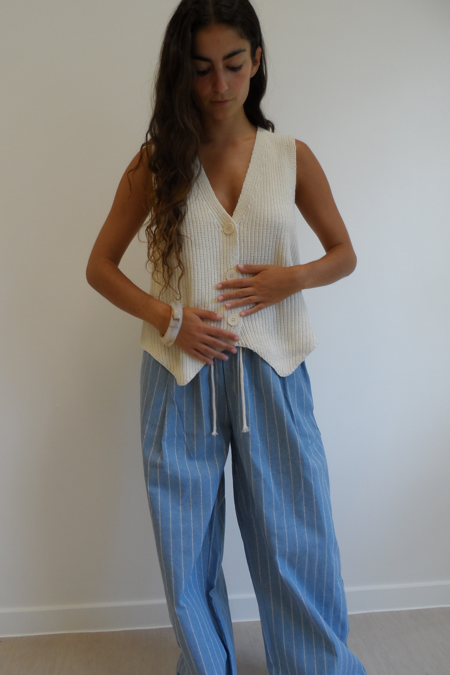 Blue Baggy Pants