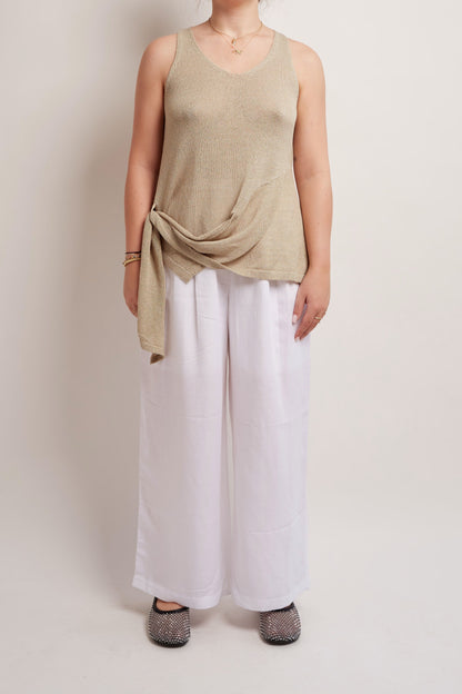 White Semi-Transparant Pants