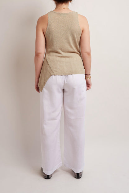 White Semi-Transparant Pants