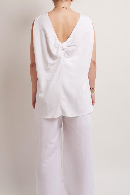 White Semi-Transparant Pants