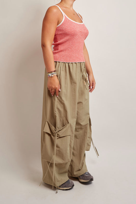 Cropped Striped Top