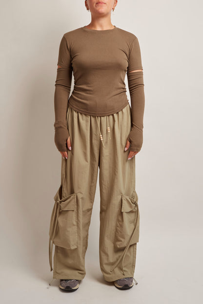 Detachable Sleeve Top