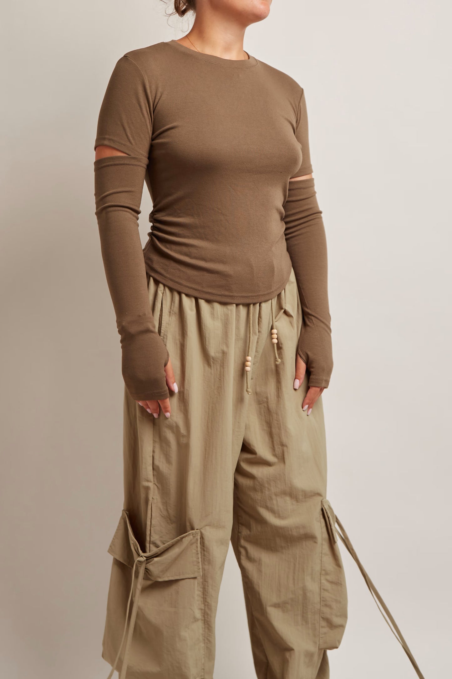 Detachable Sleeve Top