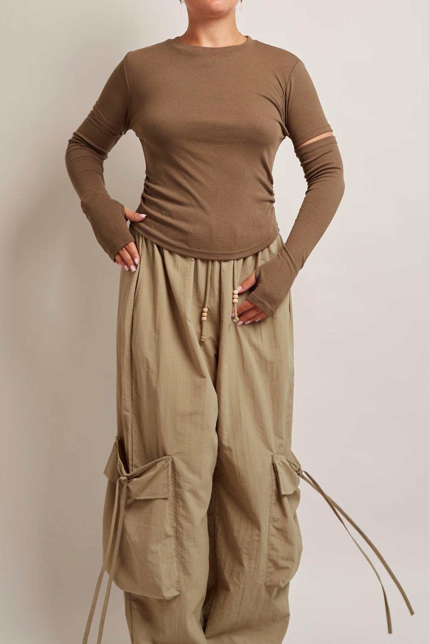 Detachable Sleeve Top