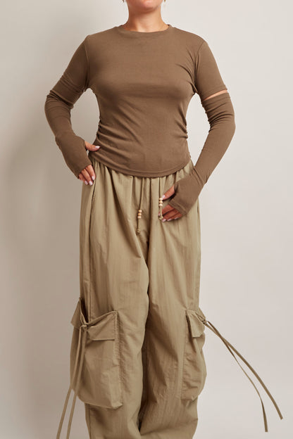 Detachable Sleeve Top