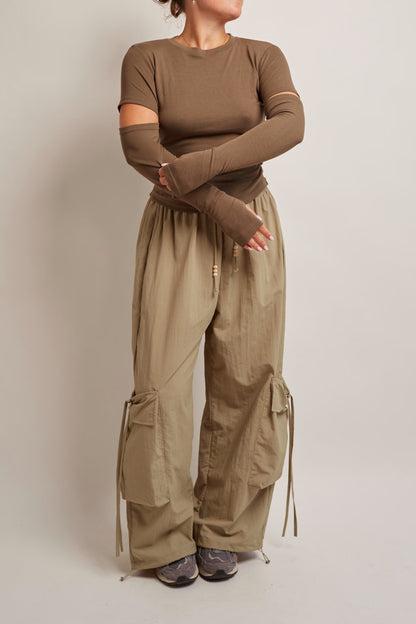 Detachable Sleeve Top