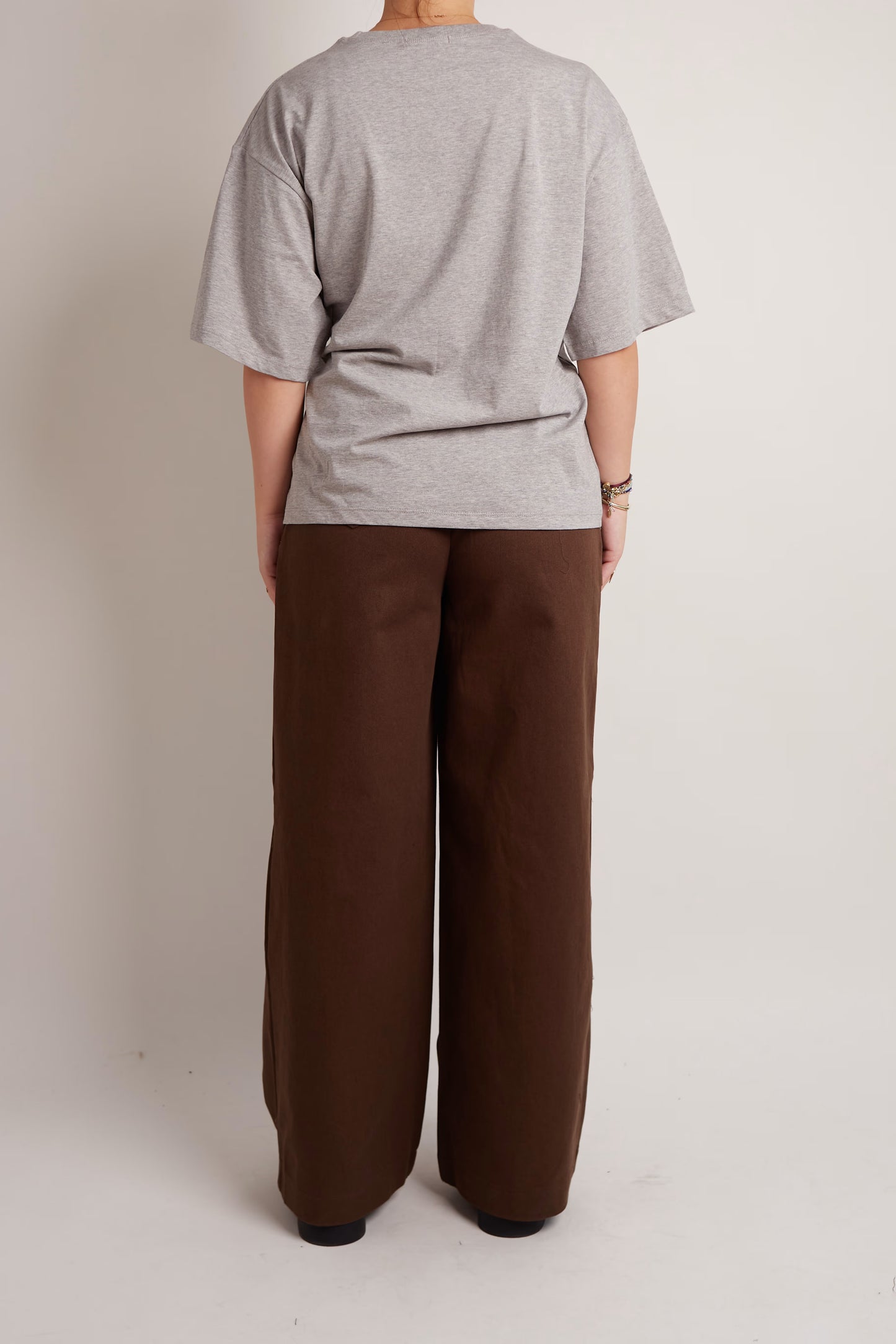 Button Oversized T-Shirt