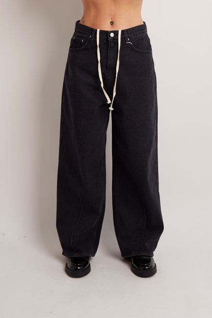 Dawstring Black Denim