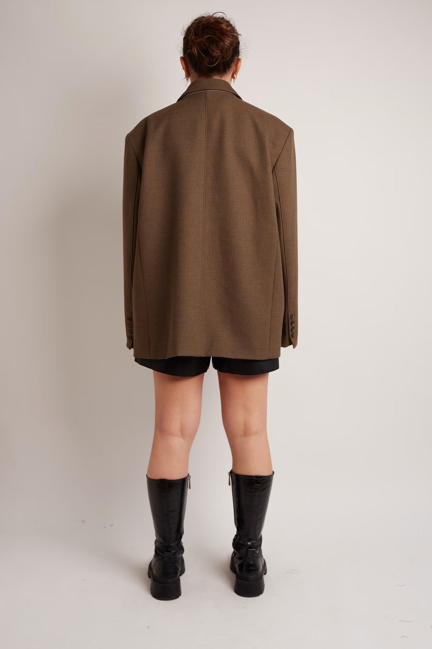 Oversized Khaki Blazer