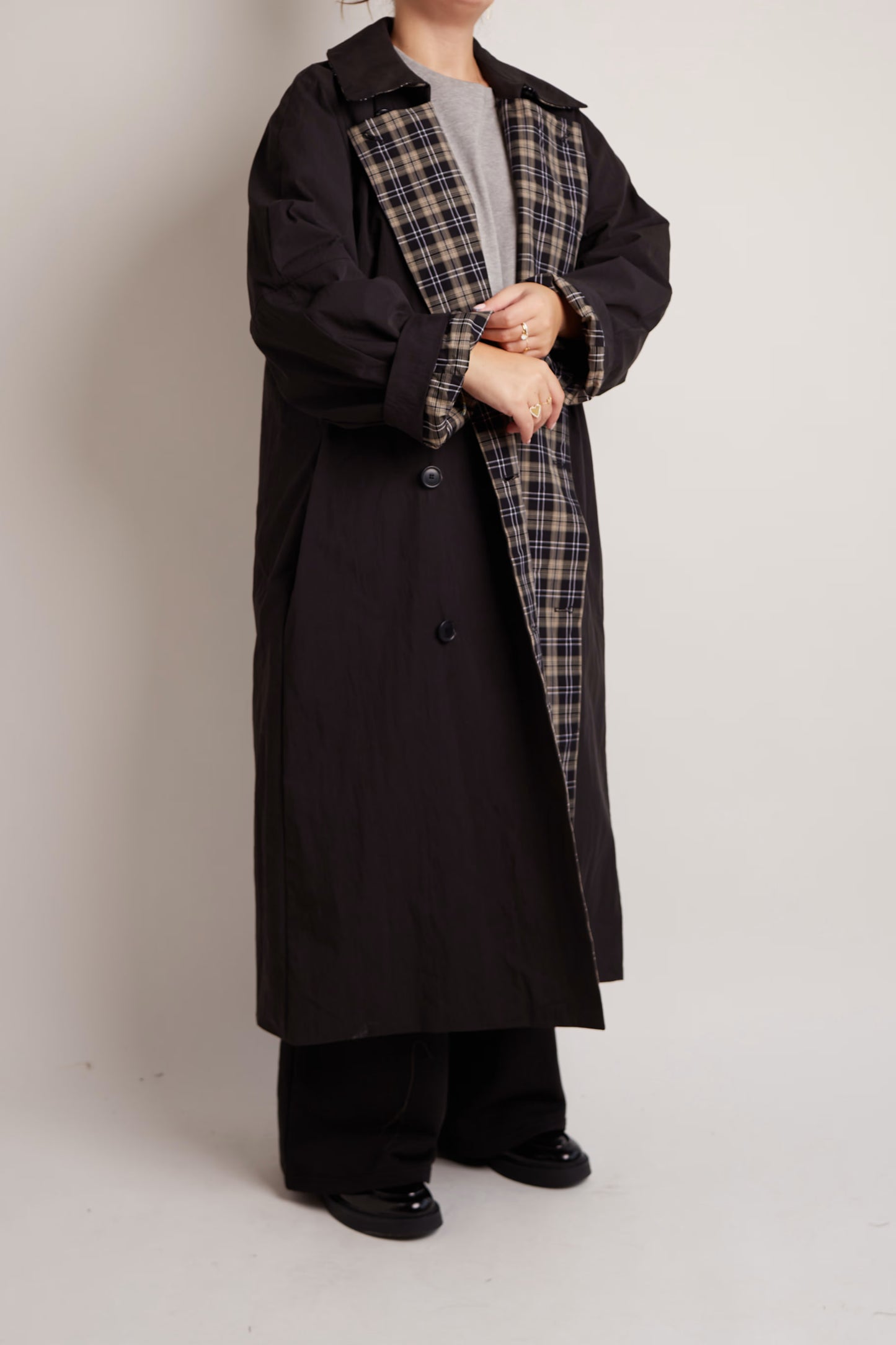 Reversible Trench Coat