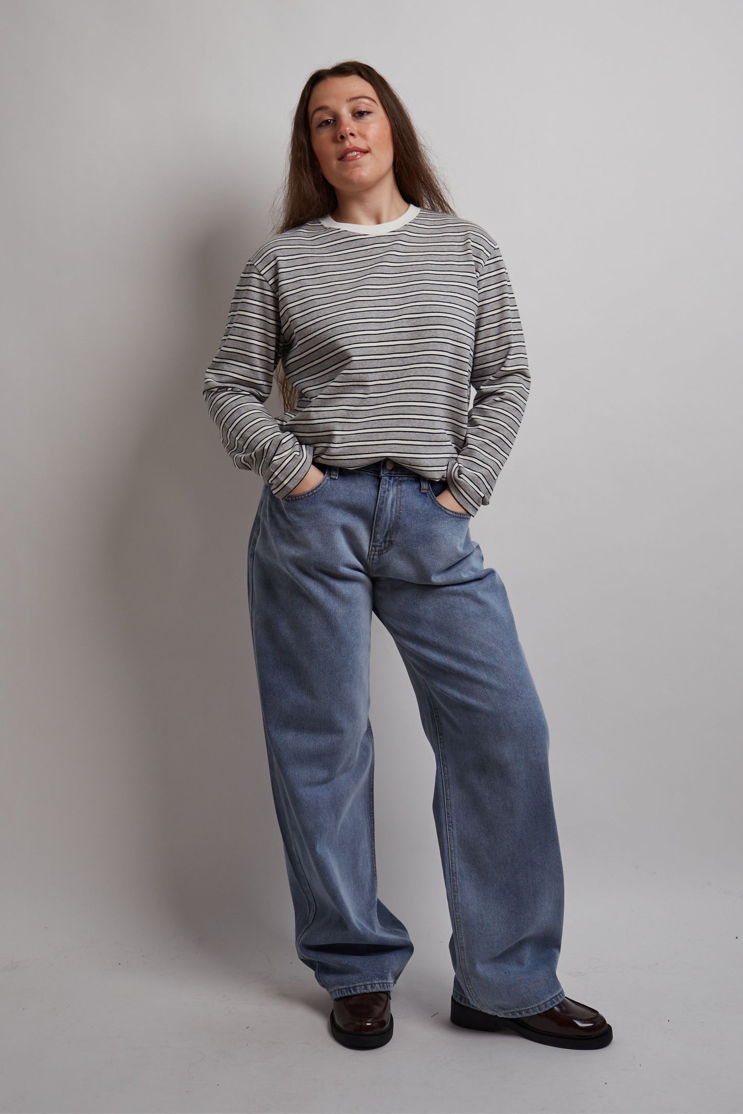 Medium Blue Adjustable Jeans