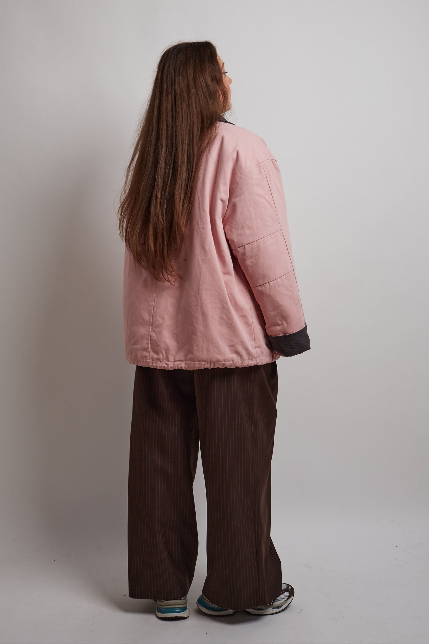 Pink Fleece Lining Jacket