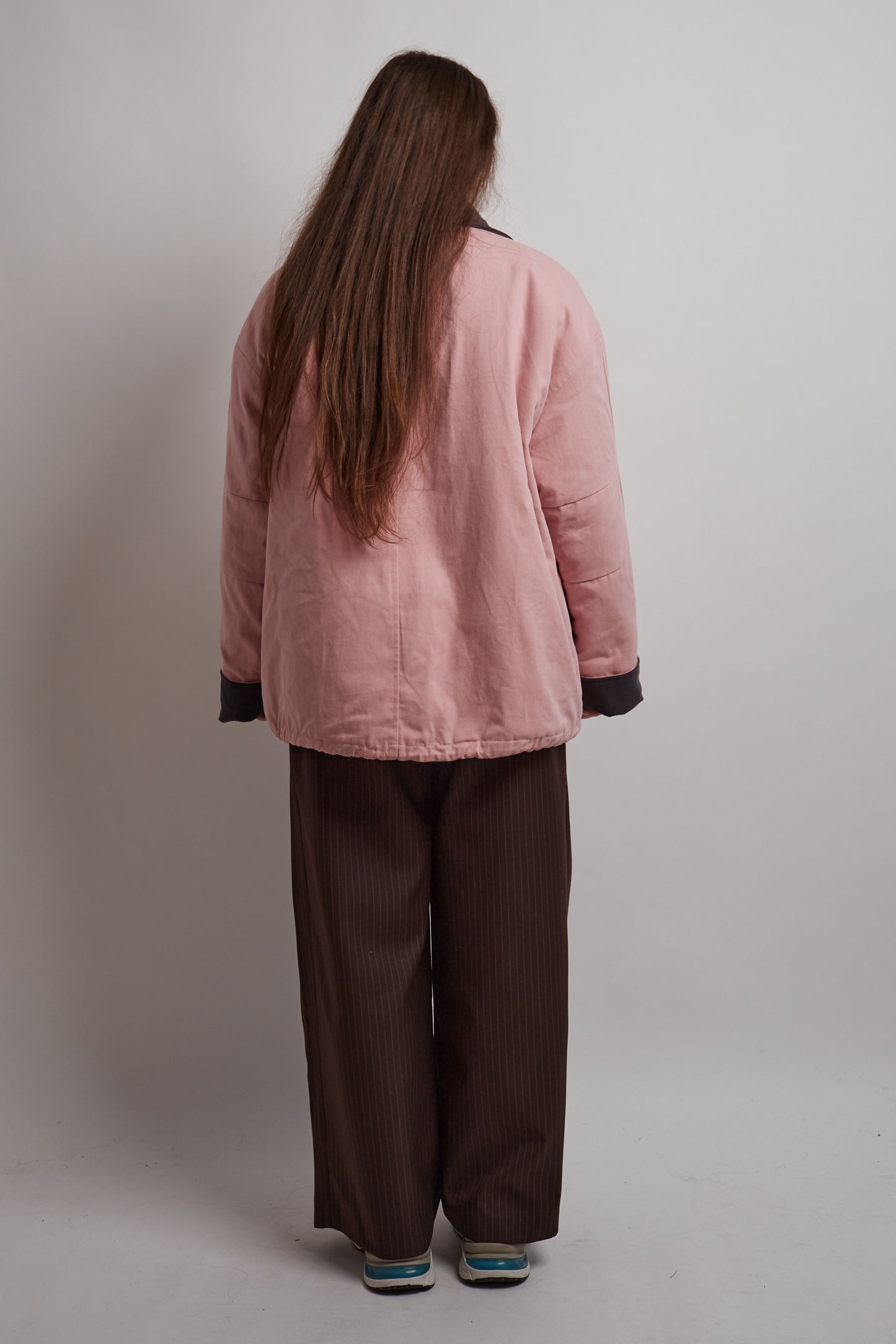 Pink Fleece Lining Jacket