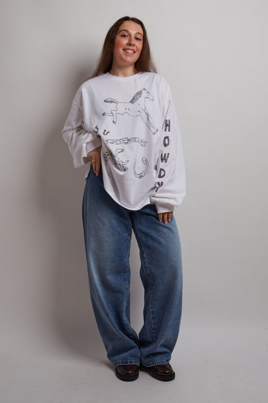 Howdy Sad Cowboys Long Sleeve