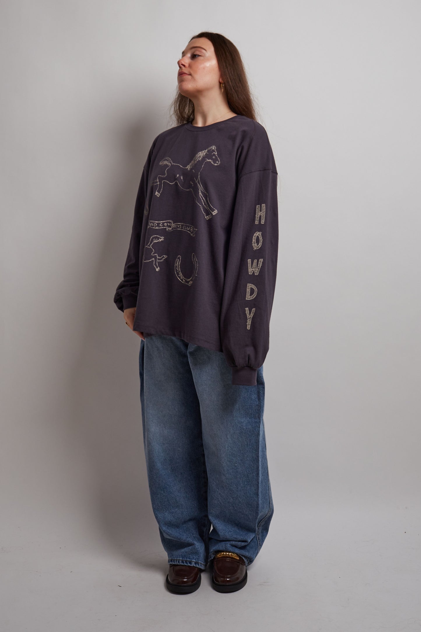 Howdy Sad Cowboys Long Sleeve