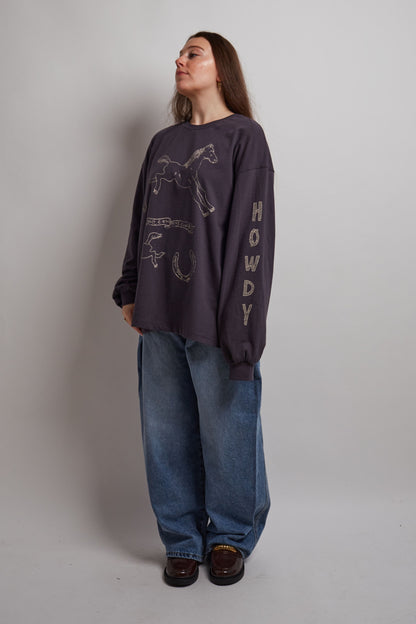 Howdy Sad Cowboys Long Sleeve
