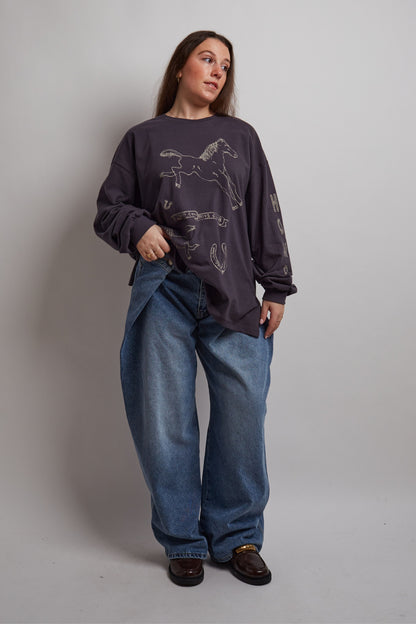 Howdy Sad Cowboys Long Sleeve