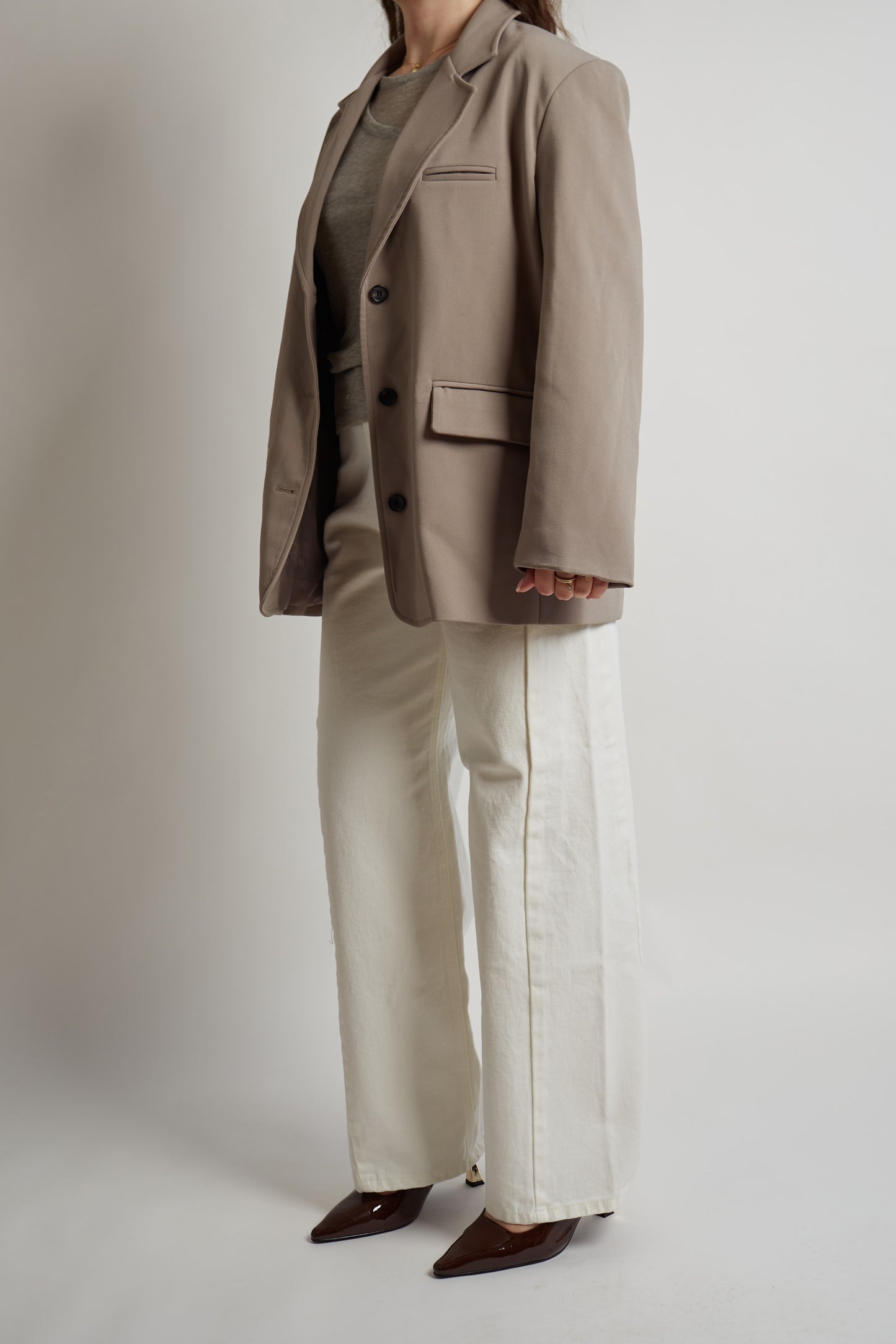 White Wide Leg Jeans
