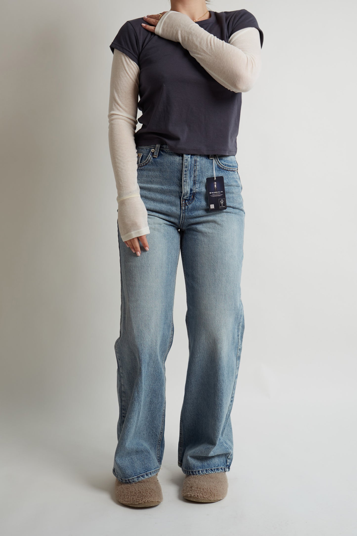 Blue High Rise Jeans