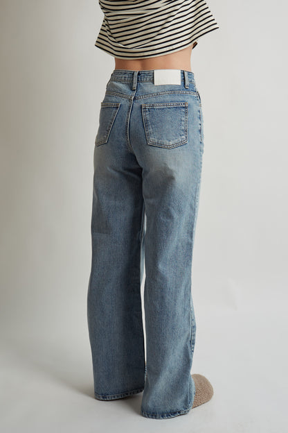 Blue High Rise Jeans
