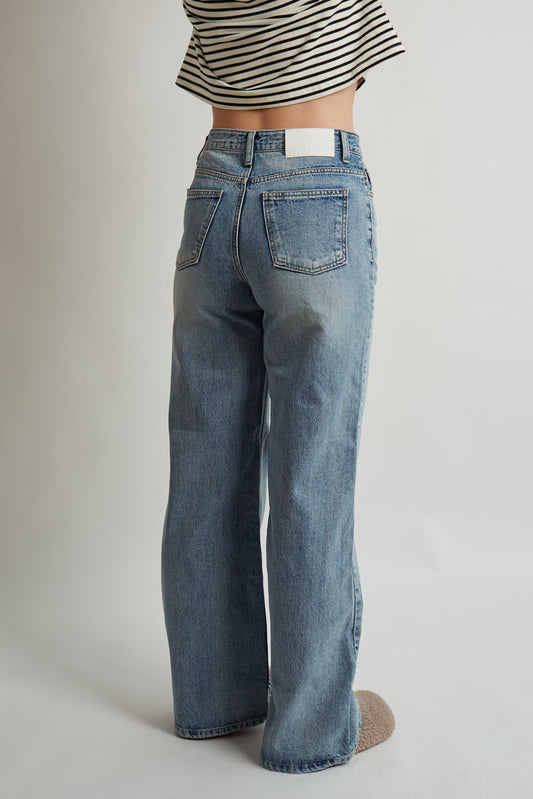 Blue High Rise Jeans