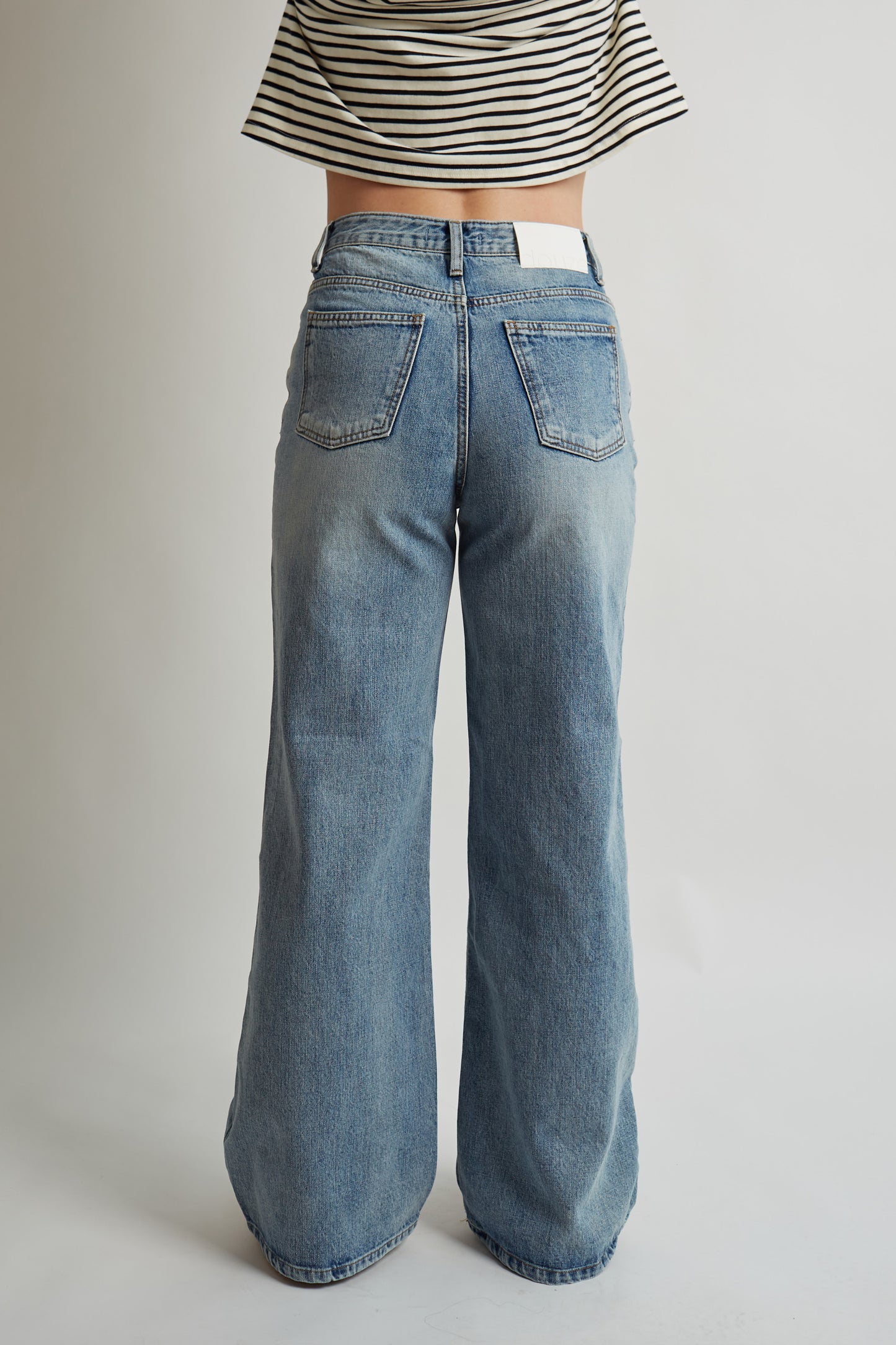 Blue High Rise Jeans