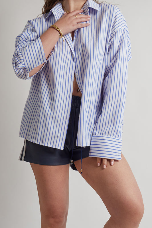 Blue Striped Shirt