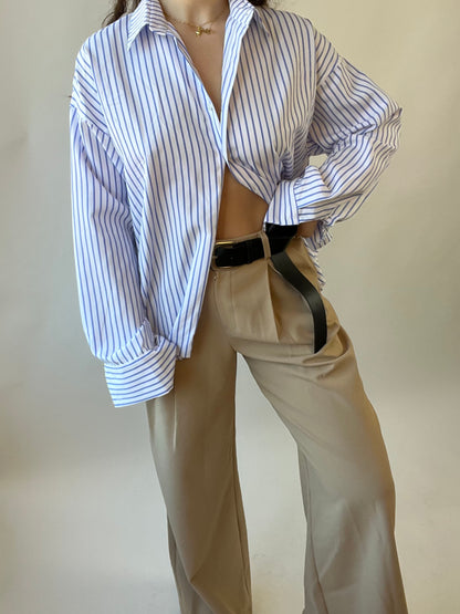 Blue Striped Shirt