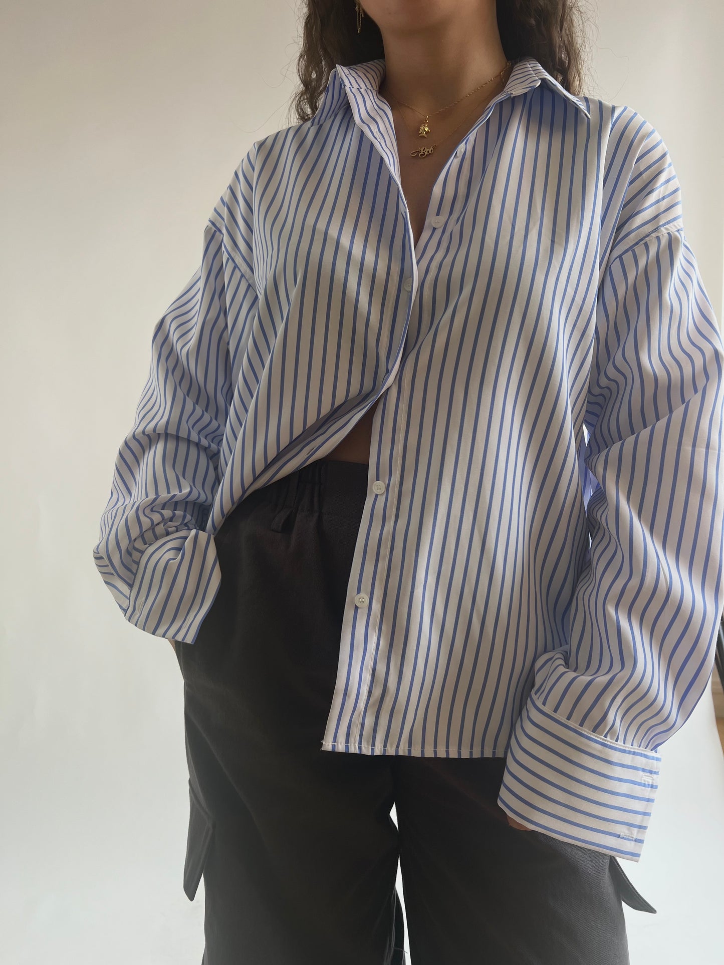 Blue Striped Shirt
