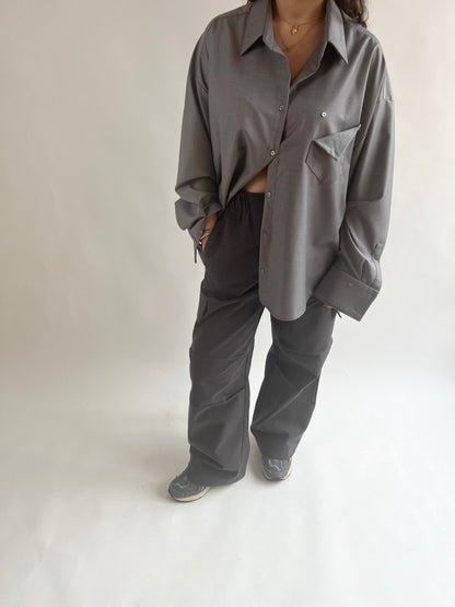 Ink Grey Multiple Pocket Pants