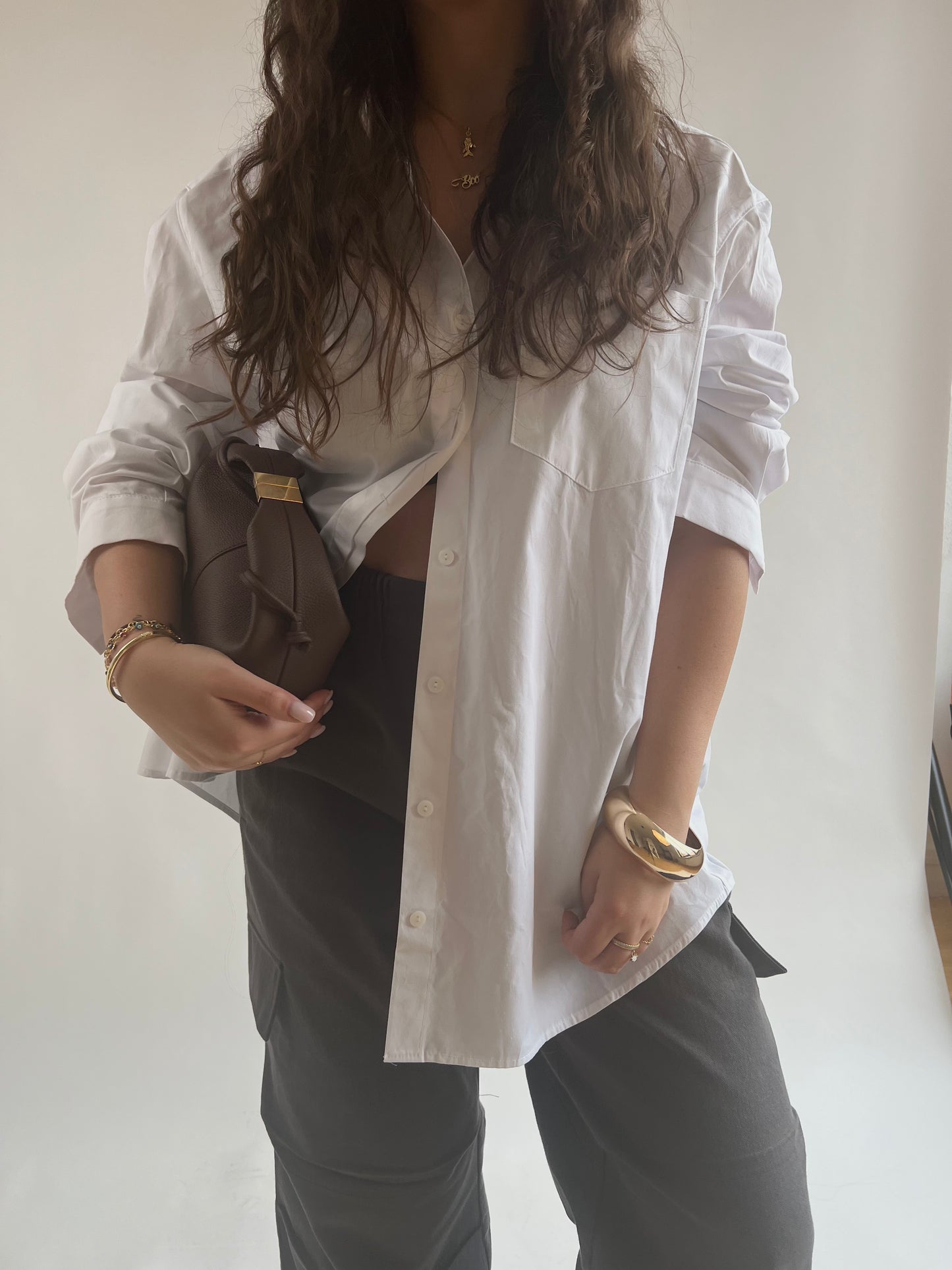 Oversized Cotton Shirt