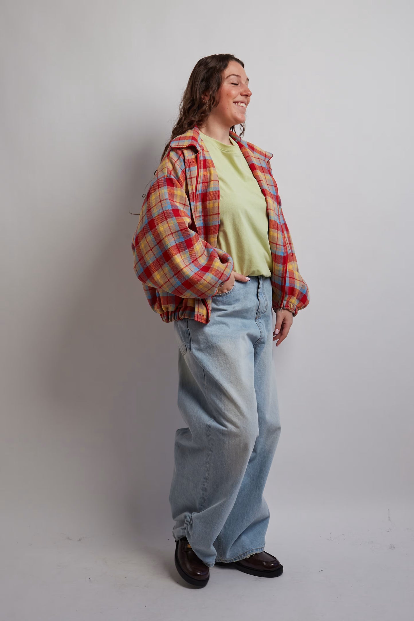 Checkered Multi Color Jacket