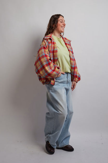 Checkered Multi Color Jacket