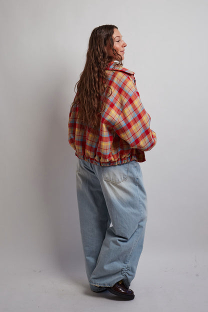 Light Denim Scrunched Bottom Jeans