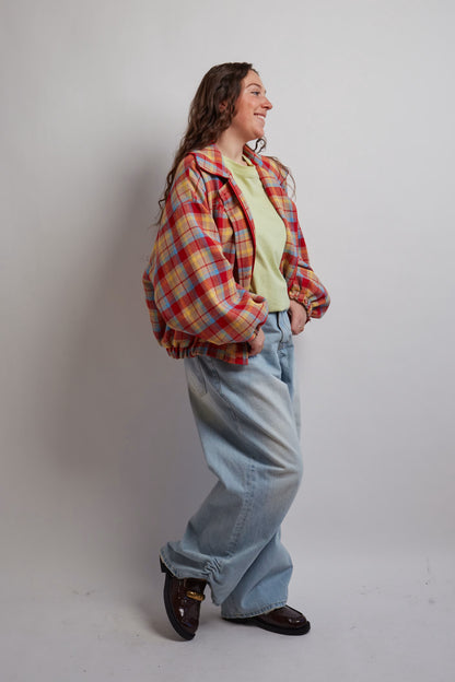 Checkered Multi Color Jacket