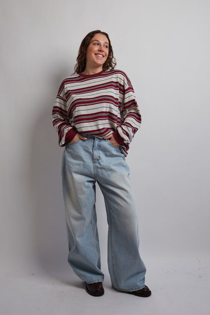 Red Striped Long Sleeve