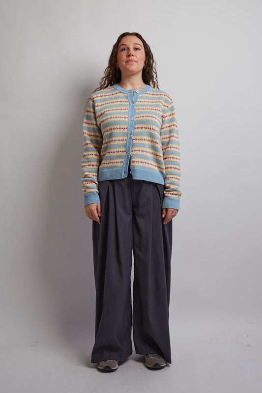 Dark Grey Pleated Pants