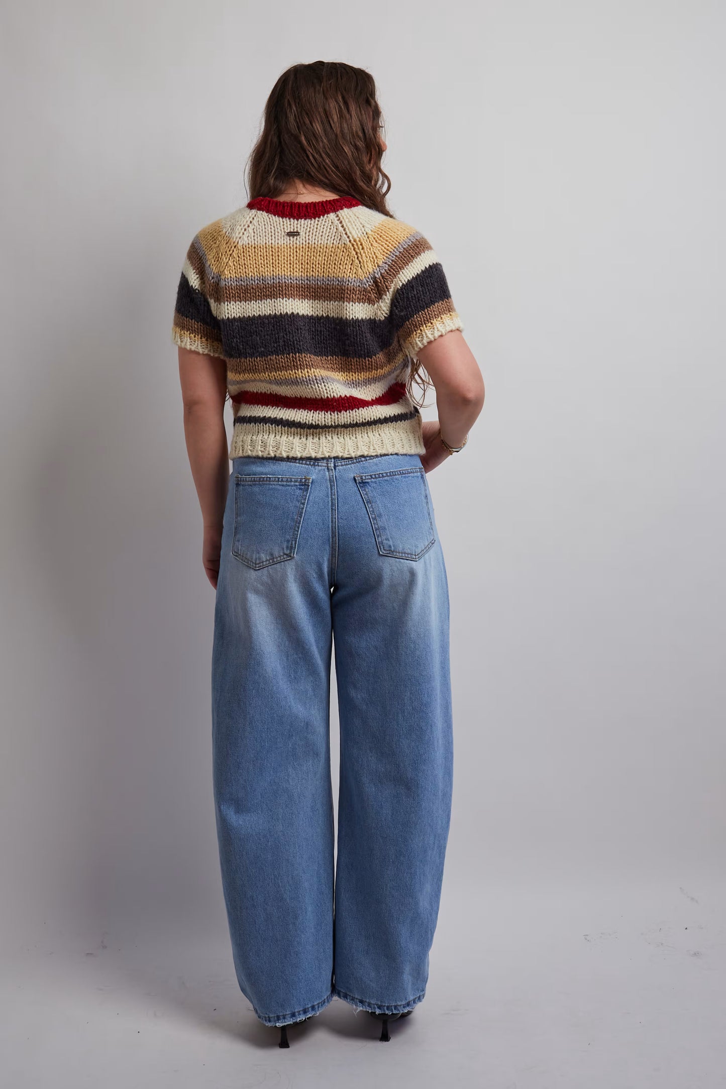 Red Striped Knit