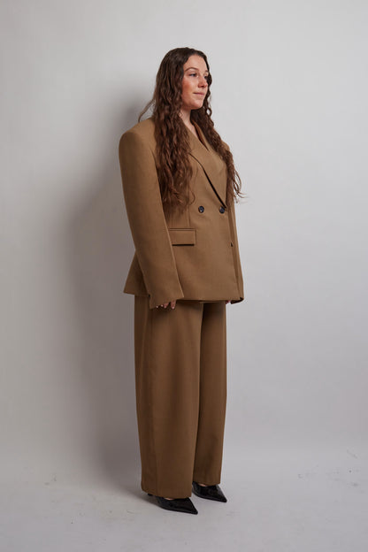 Camel Loose Fit Pants