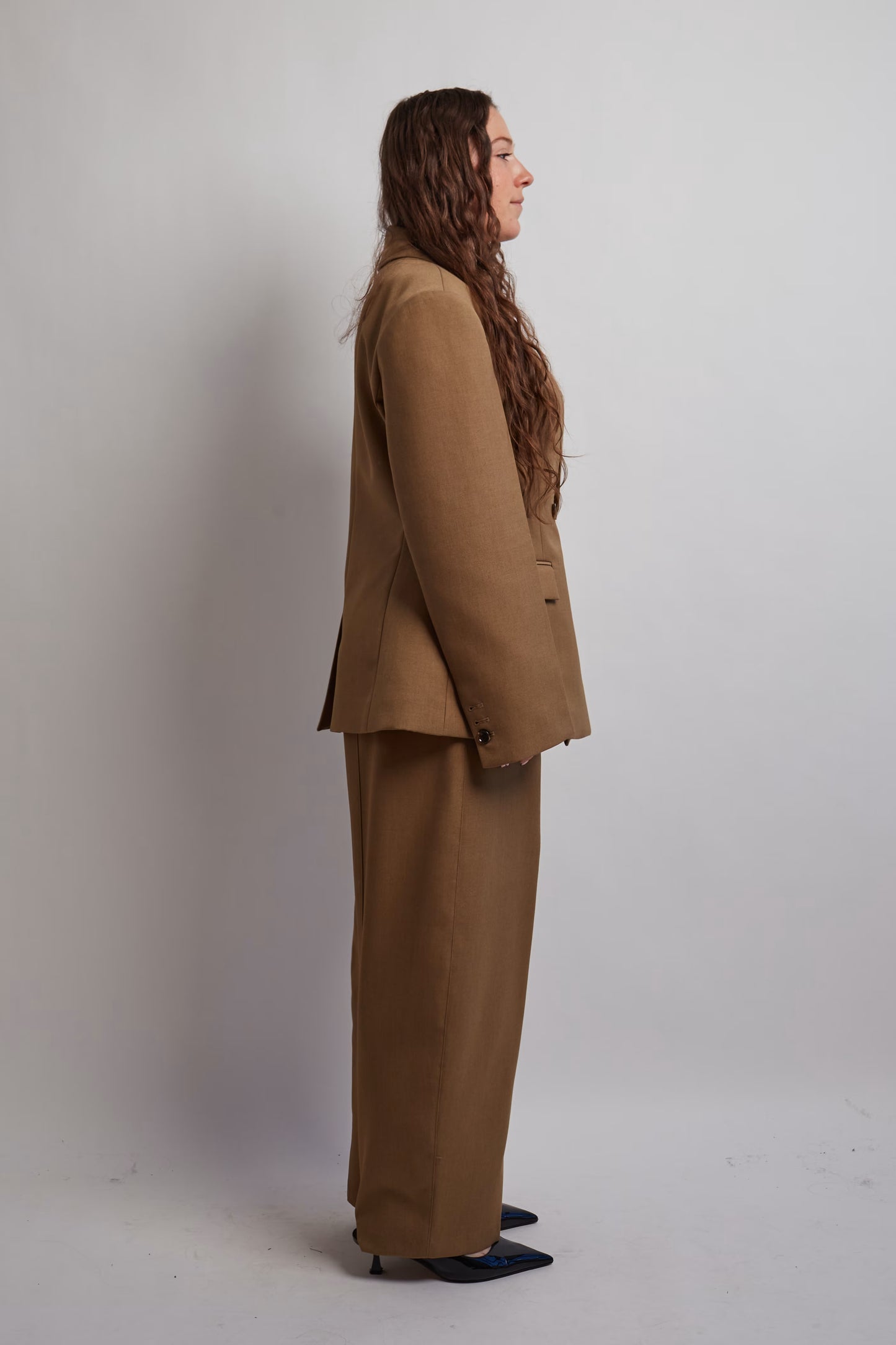 Camel Loose Fit Pants