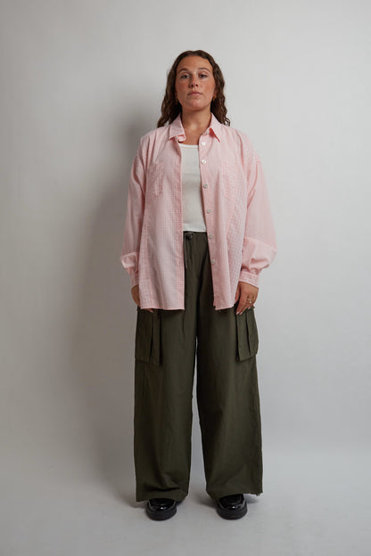 Pink Open Side Shirt