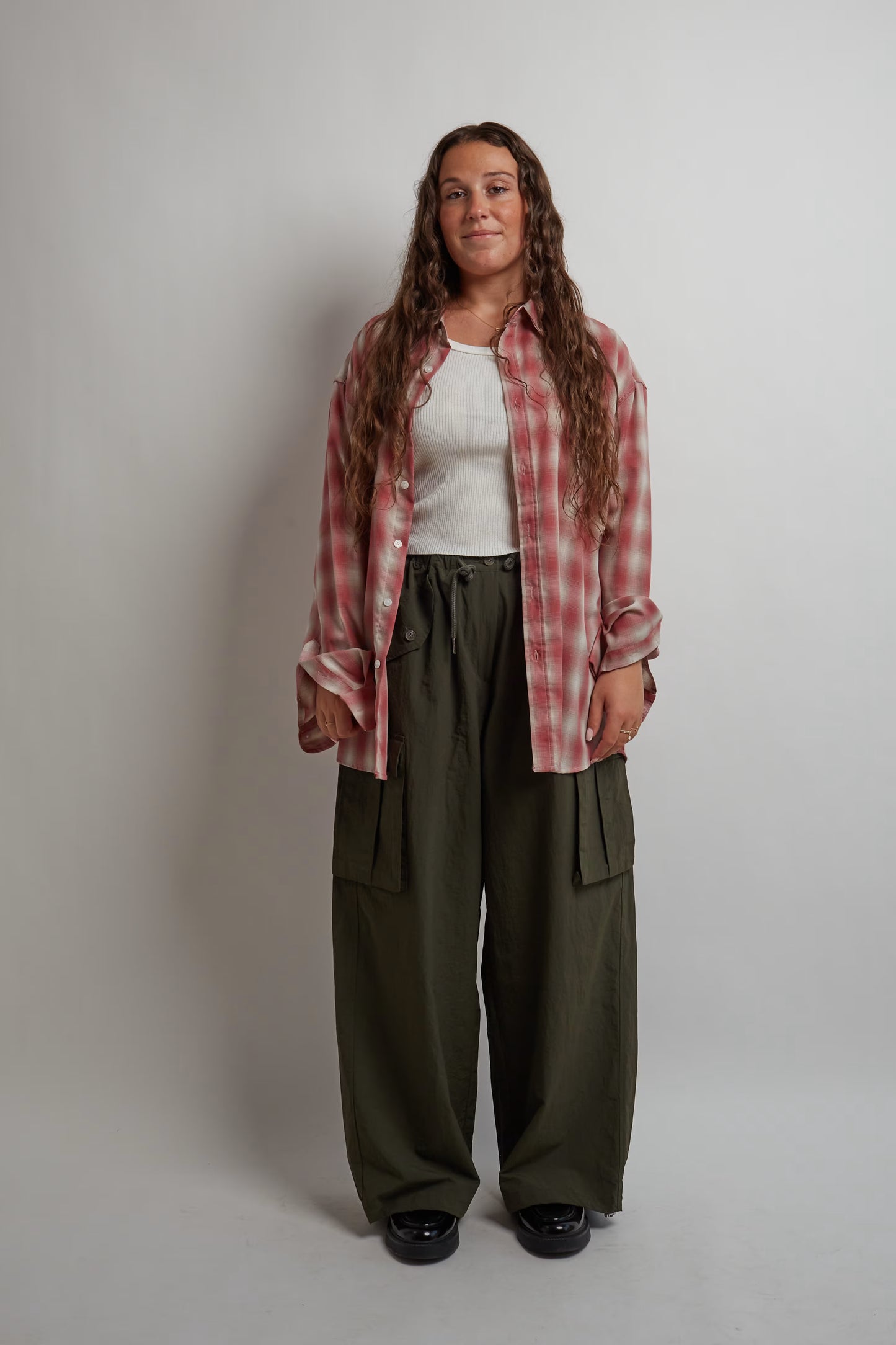 Red & White Checkered Shirt