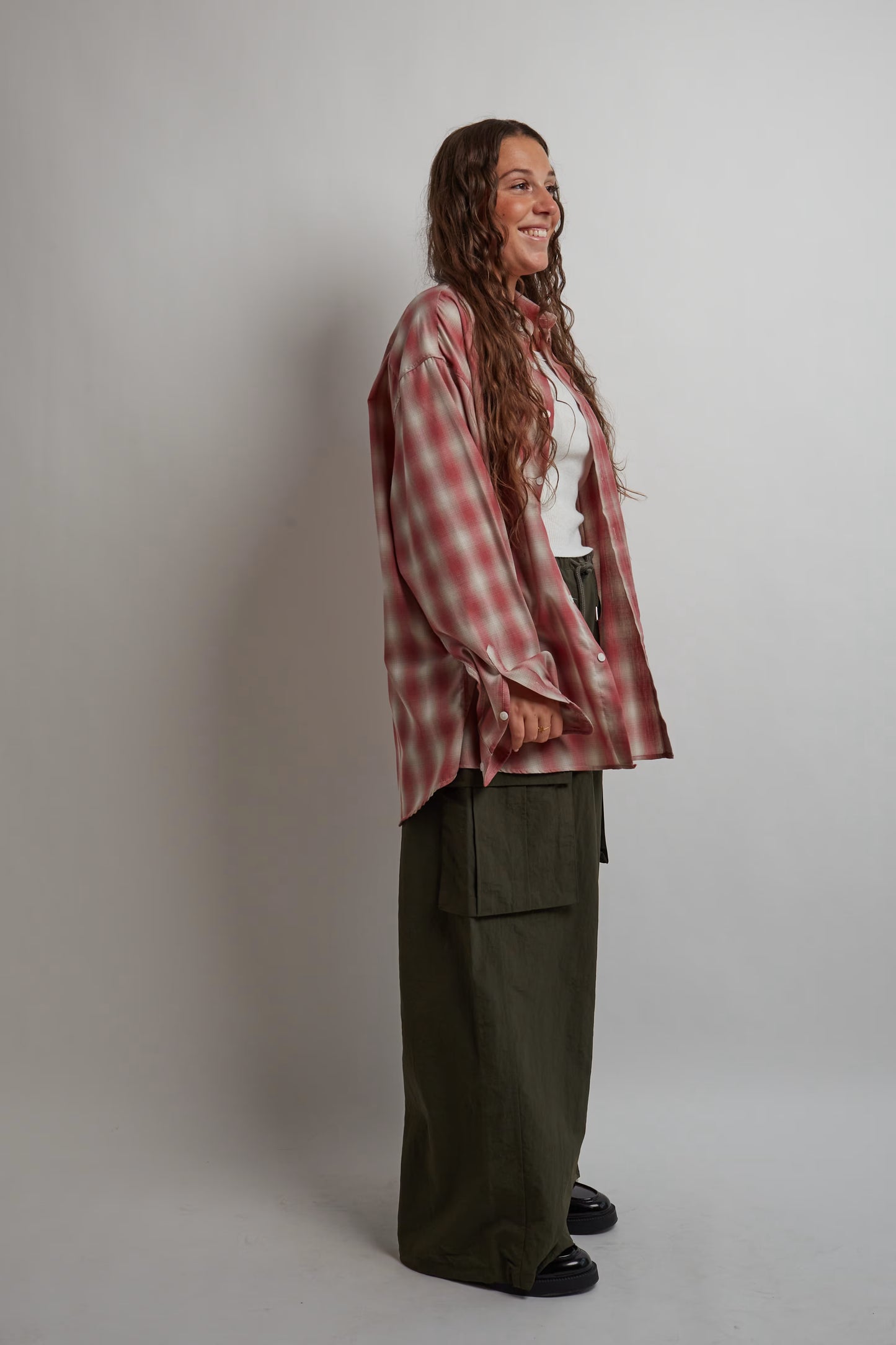 Red & White Checkered Shirt